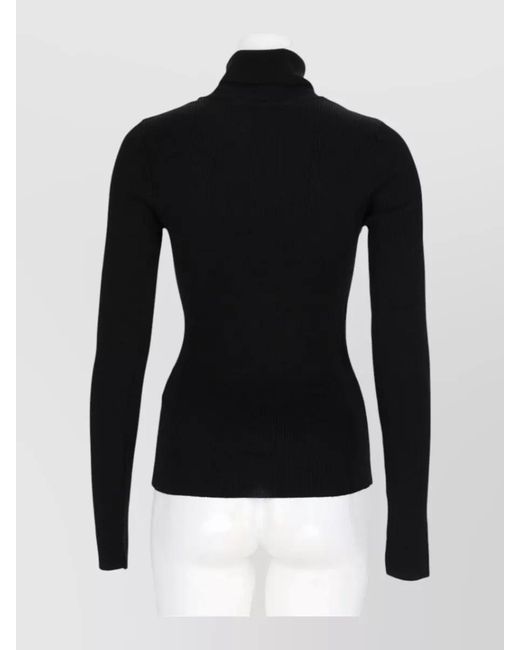 Our Legacy Black Merino Wool Sweatshirt