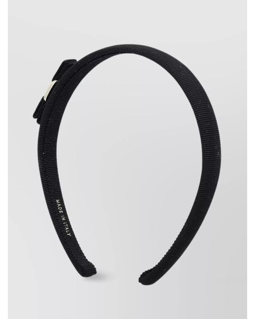 Ferragamo Metallic Cotton Blend Hair Band