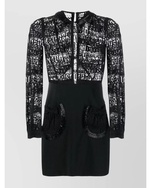 DSquared² Black Mini Dress