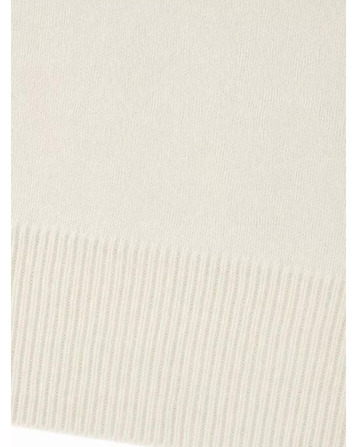 Malo Natural Cashmere Crew Neck Sweater Long Sleeves for men