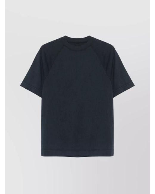 Circolo 1901 Blue Cotton Crew Neck Short-Sleeve T-Shirt for men