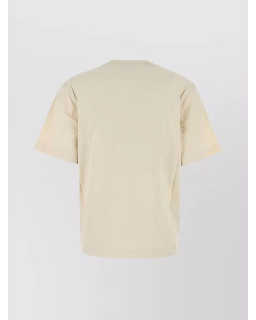 Burberry Natural Cotton T-Shirt
