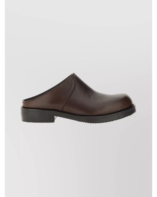 Dries Van Noten Multicolor Leather Clogs for men