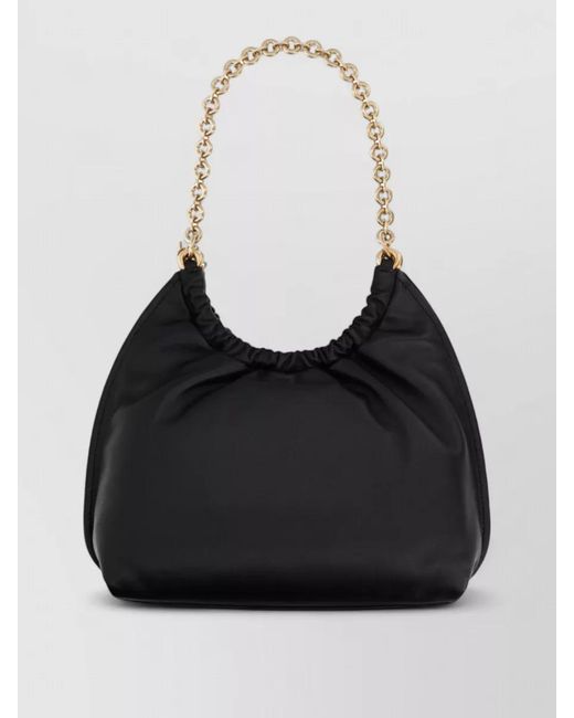 Michael Kors Black Medium Leather Shoulder Bag