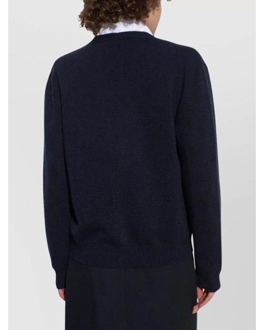 Fabiana Filippi Blue Knit Cardigan