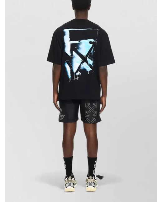 Off-White c/o Virgil Abloh Black Arrow Spray Skate T Shirt Graphic for men