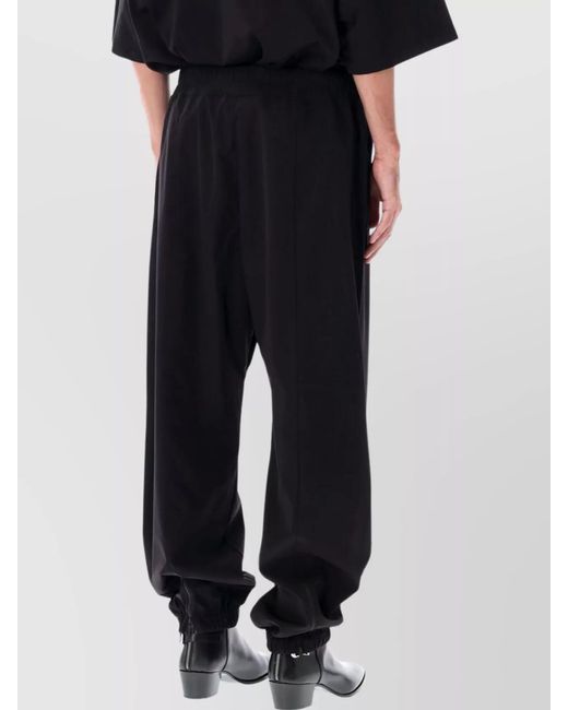 Fear Of God Black Relaxed-Fit Track Pants for men
