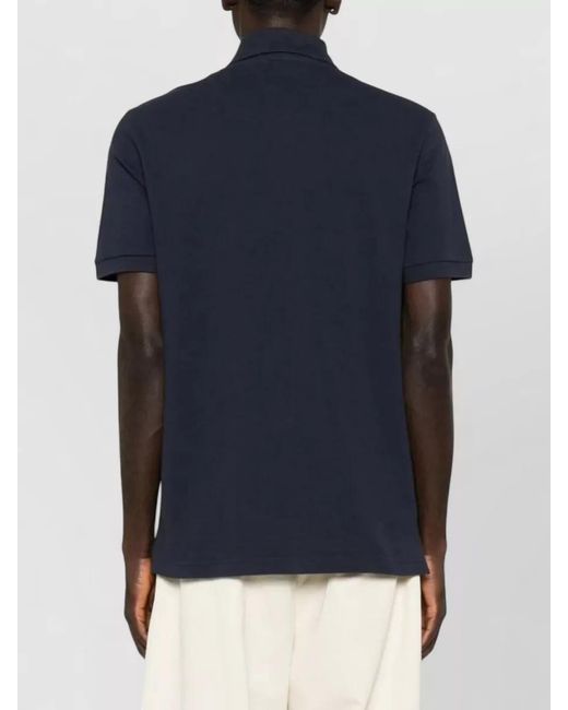Etro Blue Cotton Polo Shirt for men