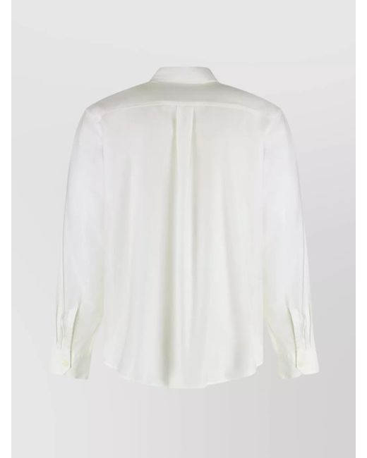 Our Legacy White Tencel Regular-Fit Shirt for men