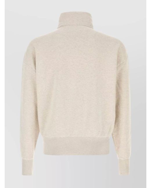 Prada White Cotton Sweatshirt for men