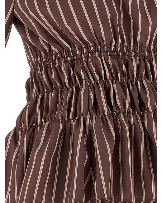 Pinko Brown Jeanette Blouse