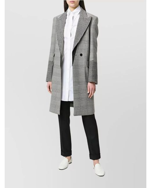 Thom Browne White Cotton Point Collar Shirt Dress