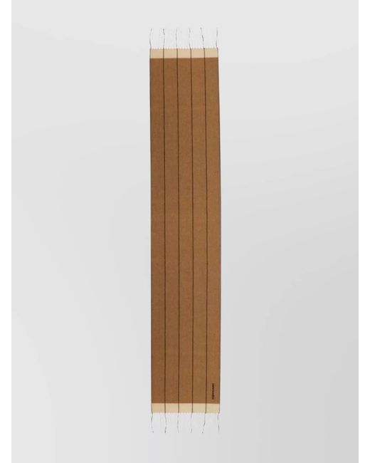 Ferragamo Natural Cashmere Blend Scarf for men