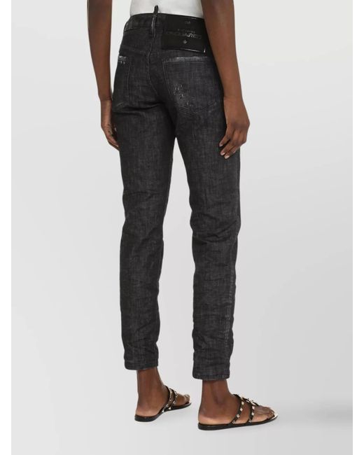 DSquared² Blue Slim-Fit Denim Jeans