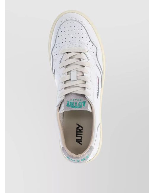 Autry Multicolor Low Sneakers Contrast Heel Tab Sole for men