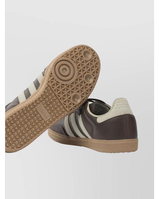 Adidas Originals Multicolor Samba Low-Top Sneakers Featuring Contrast Stripes for men