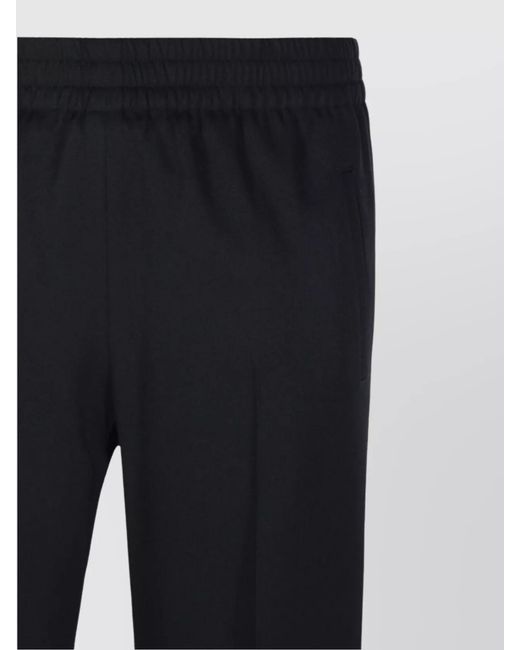 Golden Goose Deluxe Brand Blue Virgin Wool Straight-Leg Trousers
