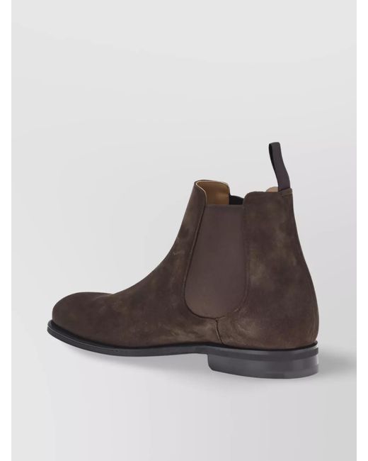 Church's Brown Suede Chelsea Ankle Boots for men