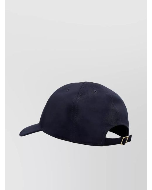 Thom Browne Blue Cotton Baseball Cap for men