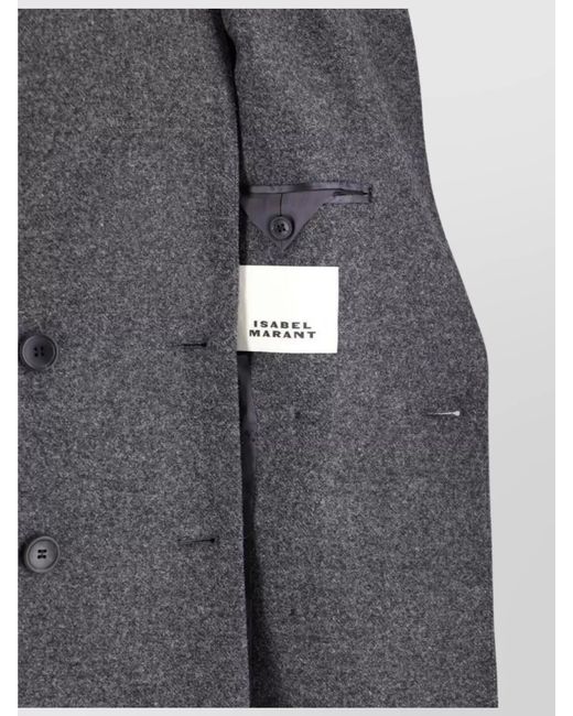 Isabel Marant Gray Virgin Wool Blazer