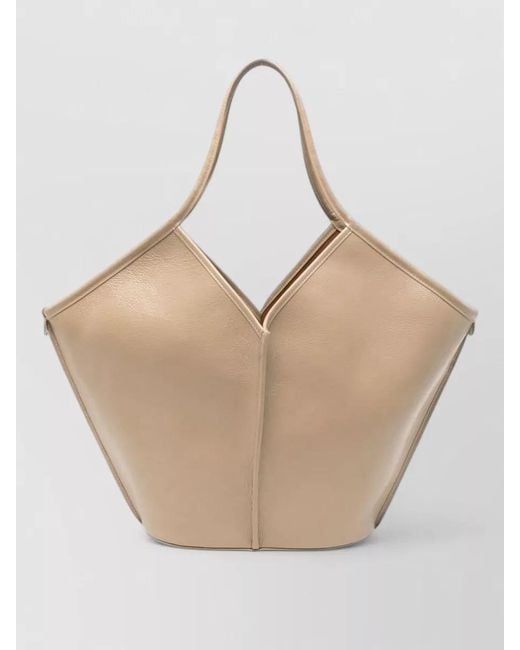 Hereu Natural Leather Tote Bag