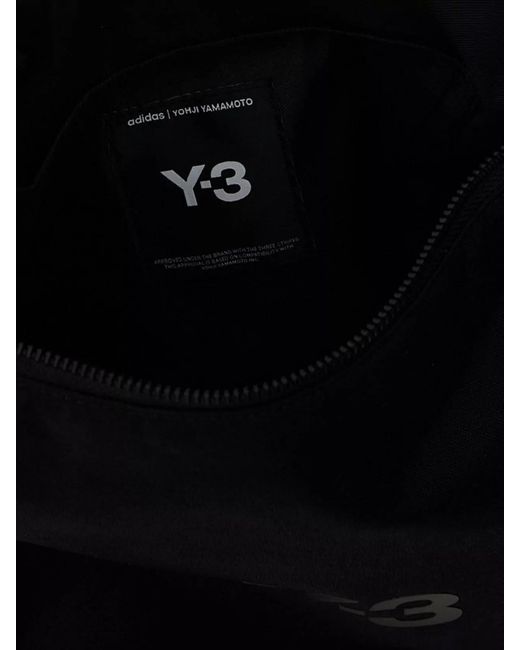 Y-3 White Nylon Crossbody Bag