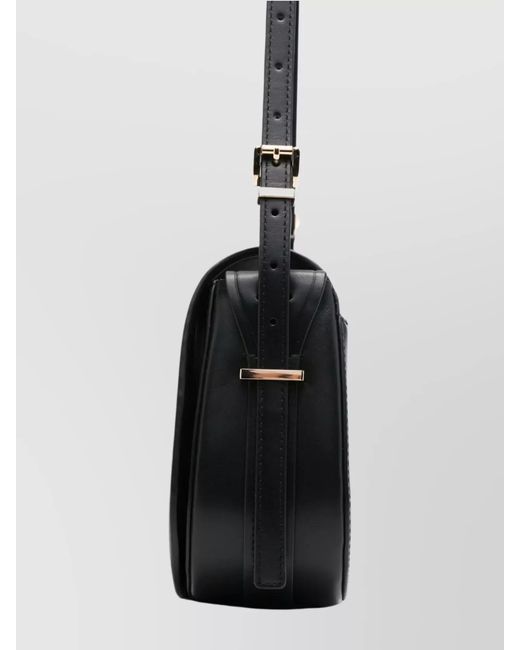 MICHAEL Michael Kors Black Lydia Shoulder Bag Adjustable Strap