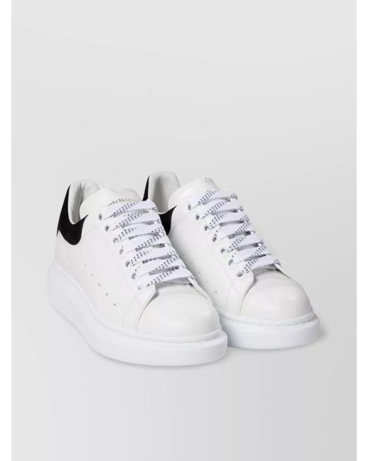 McQueen Multicolor Leather Low-Top Sneakers