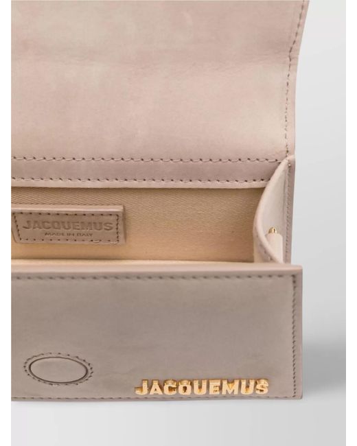 Jacquemus Natural Le Bambino Leather Shoulder Bag