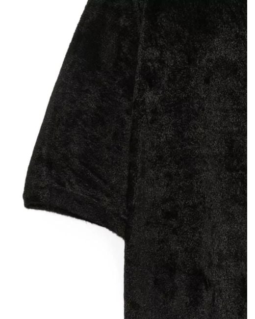 Semicouture Black Genesis Turtleneck Sweater Long Sleeve Relaxed