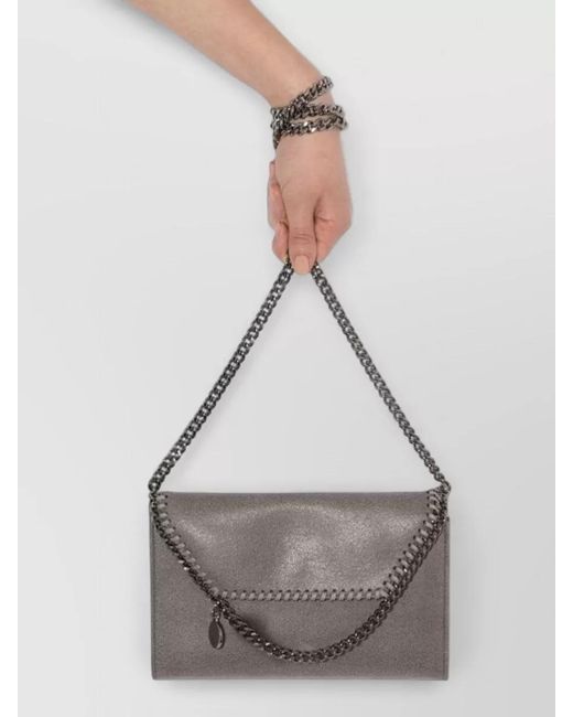 Stella McCartney Gray Falabella Shoulder Bag