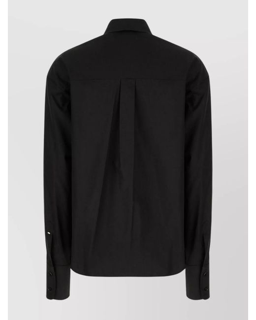 Sportmax Black Wool Shirt