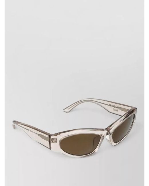 Balenciaga Natural Sunglasses Bb0387S 004 Cat Eye Tinted