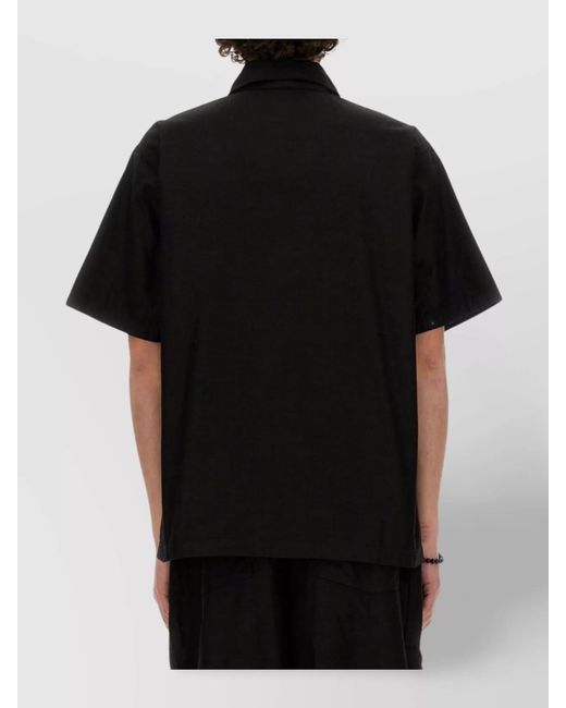 Needles Black Cotton Shirt for men