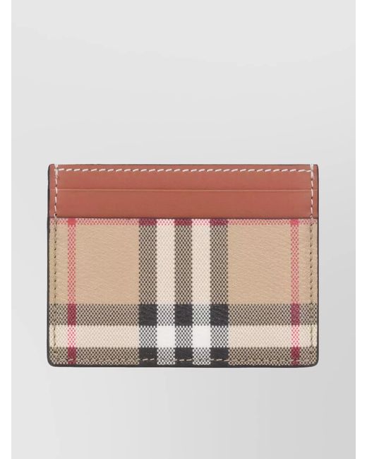 Burberry Natural Check Cardholder