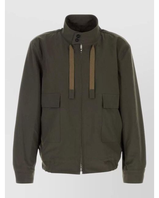 Sacai Green Lightweight Jacket for men