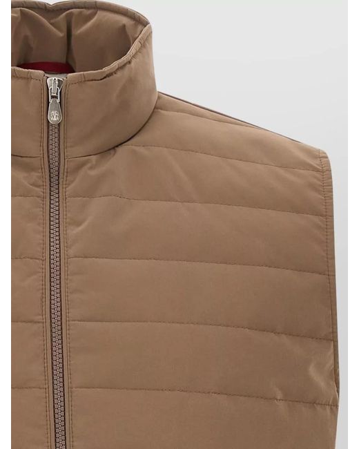 Brunello Cucinelli Brown Waistcoats for men