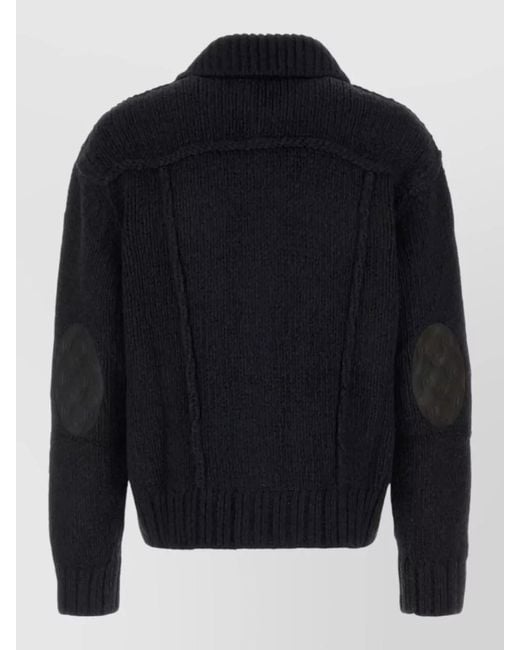 DSquared² Blue Mélange Knit Cardigan for men