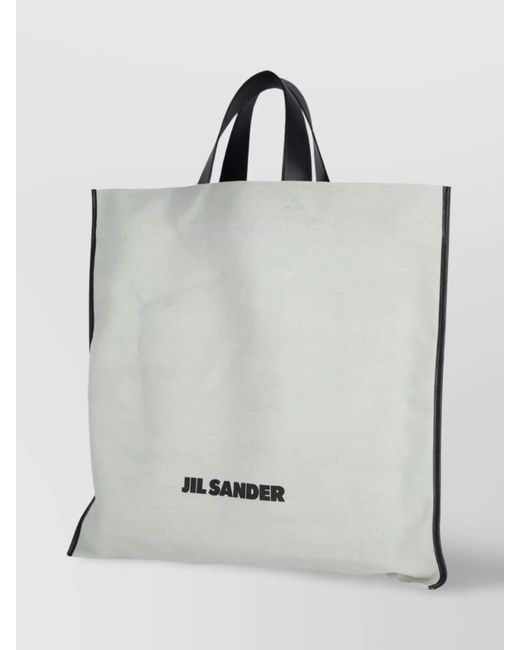 Jil Sander Gray Market Tote Tote Bag