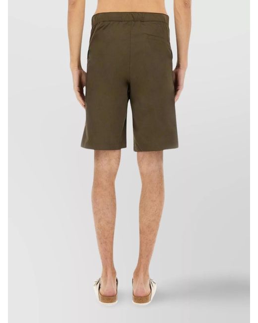Aspesi Green Lou Cargo Shorts for men