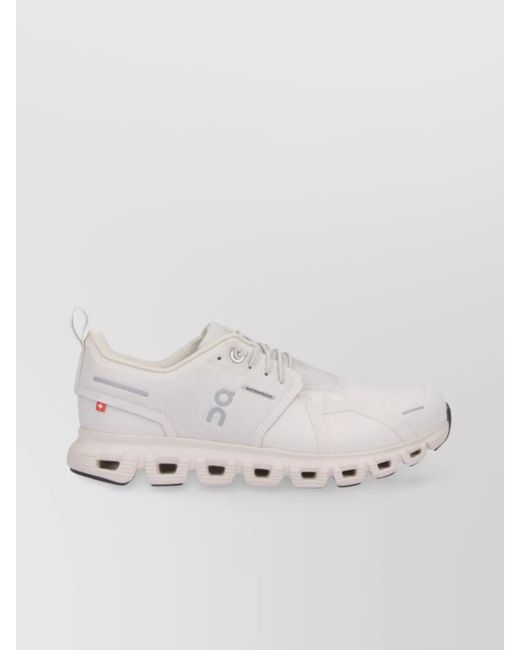 On Shoes Natural Mesh Upper Low Top Sneakers