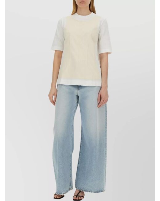 Sportmax White Cotton T-Shirt