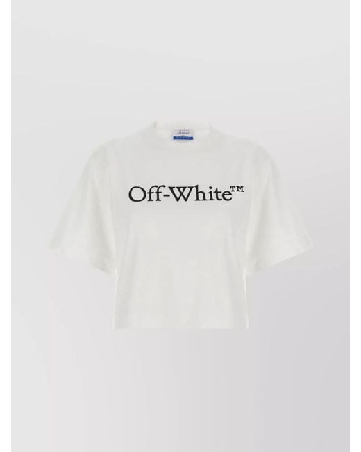 Off-White c/o Virgil Abloh Black Logo Print T-Shirt