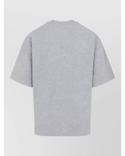 Carhartt Gray Cotton Short-Sleeve T-Shirt for men