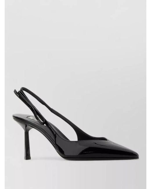 Prada Multicolor Leather Pumps Pointed Toe Patent Finish