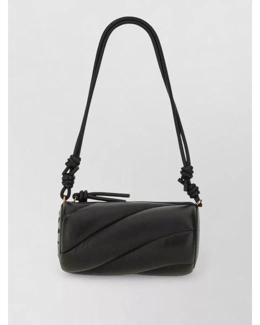 Fiorucci Black Mella Crossbody Bag Adjustable Strap Design