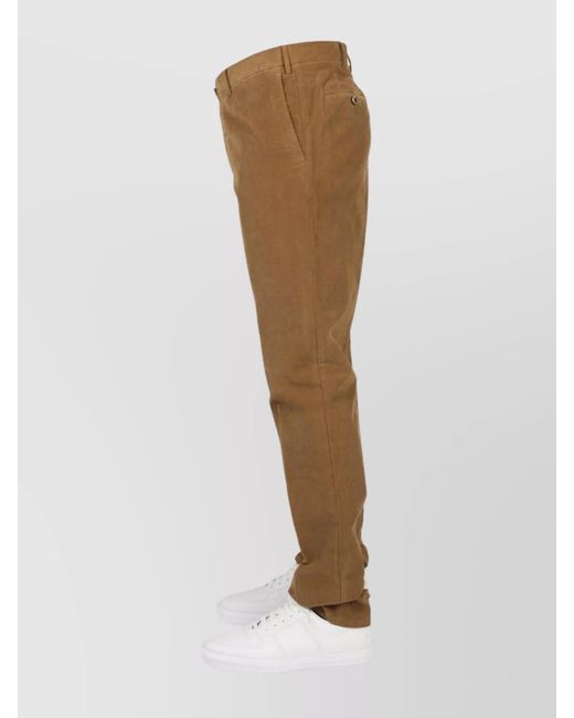PT Torino Natural Slim-Fit Straight-Leg Trousers for men