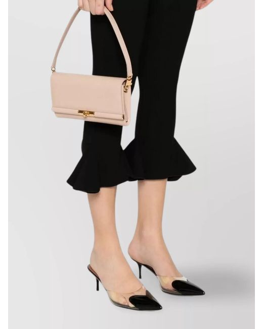 Dolce & Gabbana Natural Marlene Leather Shoulder Bag