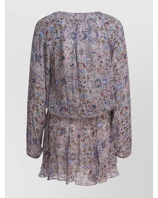 Isabel Marant Multicolor Floral Mini Dress