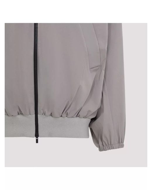 Fear Of God Gray High Neck Track Jacket for men